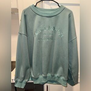 Le Lis Blue Santa Monica Crewneck Sweatshirt